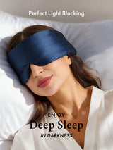 [Dark Blue] SilkSilky-AU Sleep Mask 003