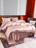 SilkSilky AU 22Momme Pure Silk Bedding Set PaleMauve 004