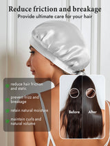 [Silver] SilkSilky-AU Sleep Cap 004