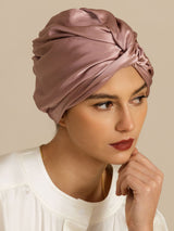 [Pale Mauve] SilkSilky-AU Sleep Cap 001