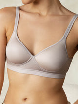 [Gray] SilkSilky-AU Silk Jersey Bra 004