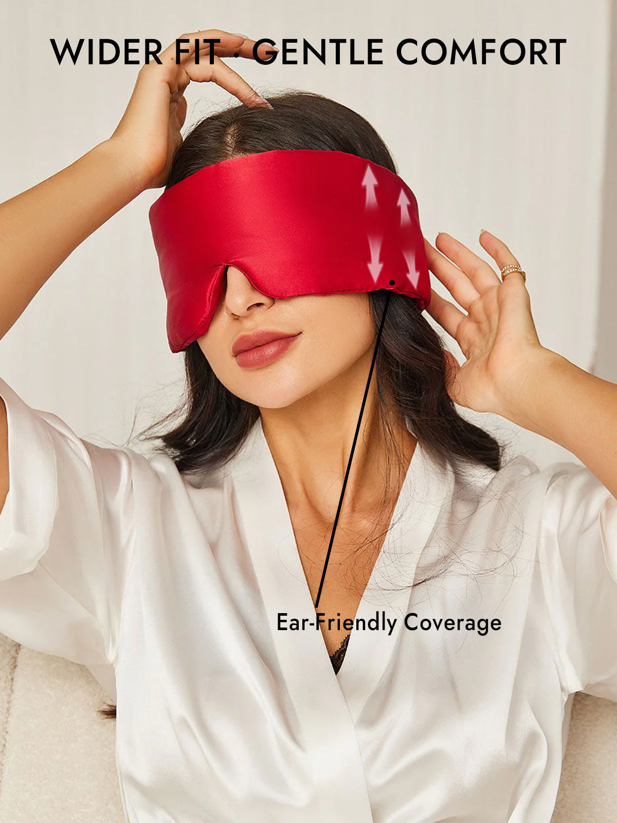 [Wine] SilkSilky-AU 19Momme Pure Silk Eye Mask 005