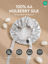 [Silver] SilkSilky-AU Sleep Cap 002