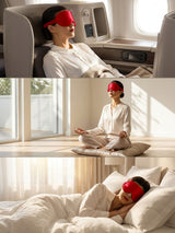 [Wine] SilkSilky-AU 22Momme Sleep Mask 008