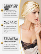 [Champagne] SilkSilky-AU Sleep Cap 008