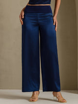 [Dark Blue] SilkSilky-AU Women's Pants 003