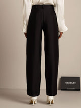 [Black] SilkSilky-AU Women's Pants 002