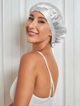[Silver] SilkSilky-AU Sleep Cap 001