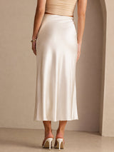 [Beige] SilkSilky-AU Skirt 002