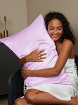 [Lavender] SilkSilky-AU Pillowcase 002