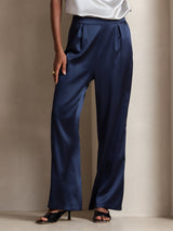 [Dark Blue] SilkSilky-AU Women's Pants 001