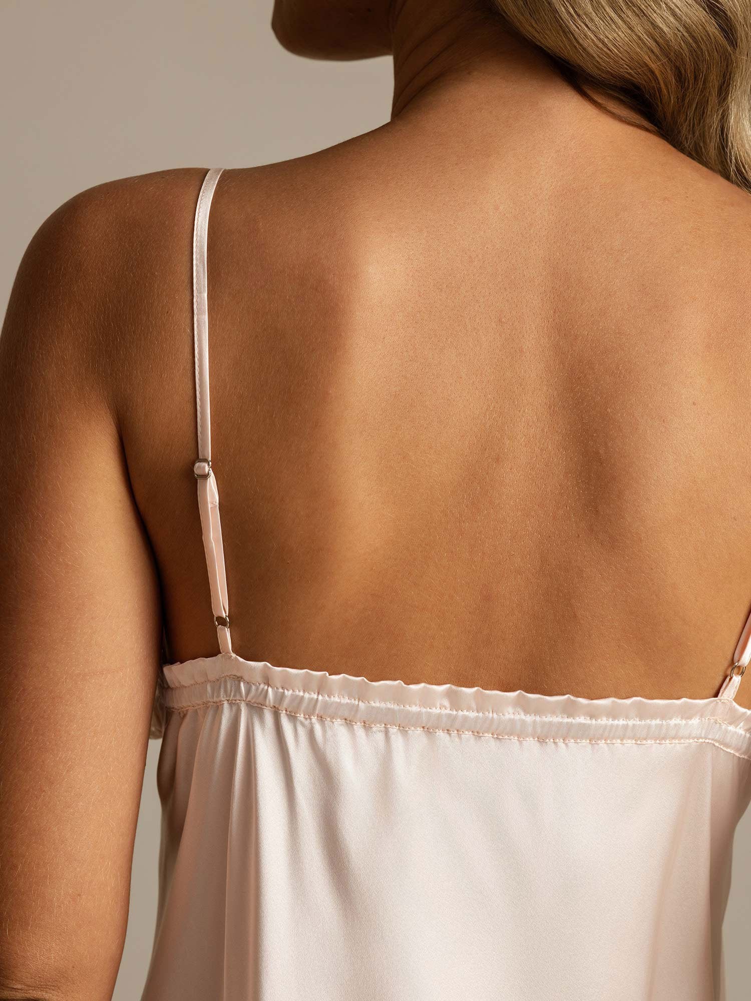 [LightPink] SilkSilky-AU Pure Silk Nightgown 005