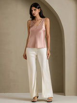 [Tuscany] SilkSilky-AU Sleeveless V Neck Camisole 005