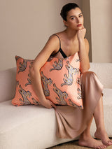 [Pink Cat] SilkSilky-AU Pillowcase 002