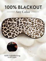 [Leopard] SilkSilky-AU Sleep Mask 001