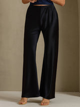 [Black] SilkSilky-AU Women's Pants 003