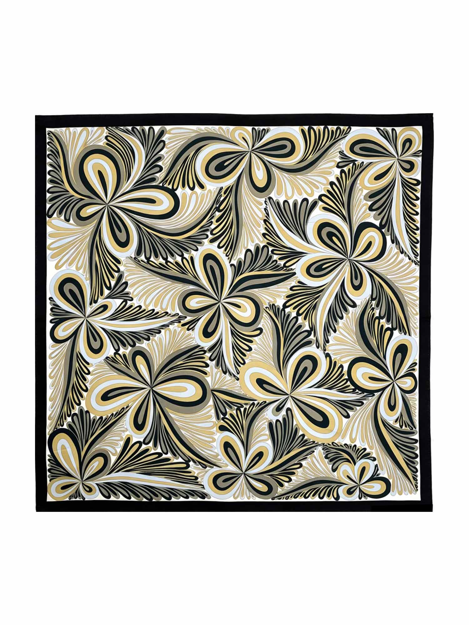 [P110] SilkSilky-AU Pure Silk Scarf 001