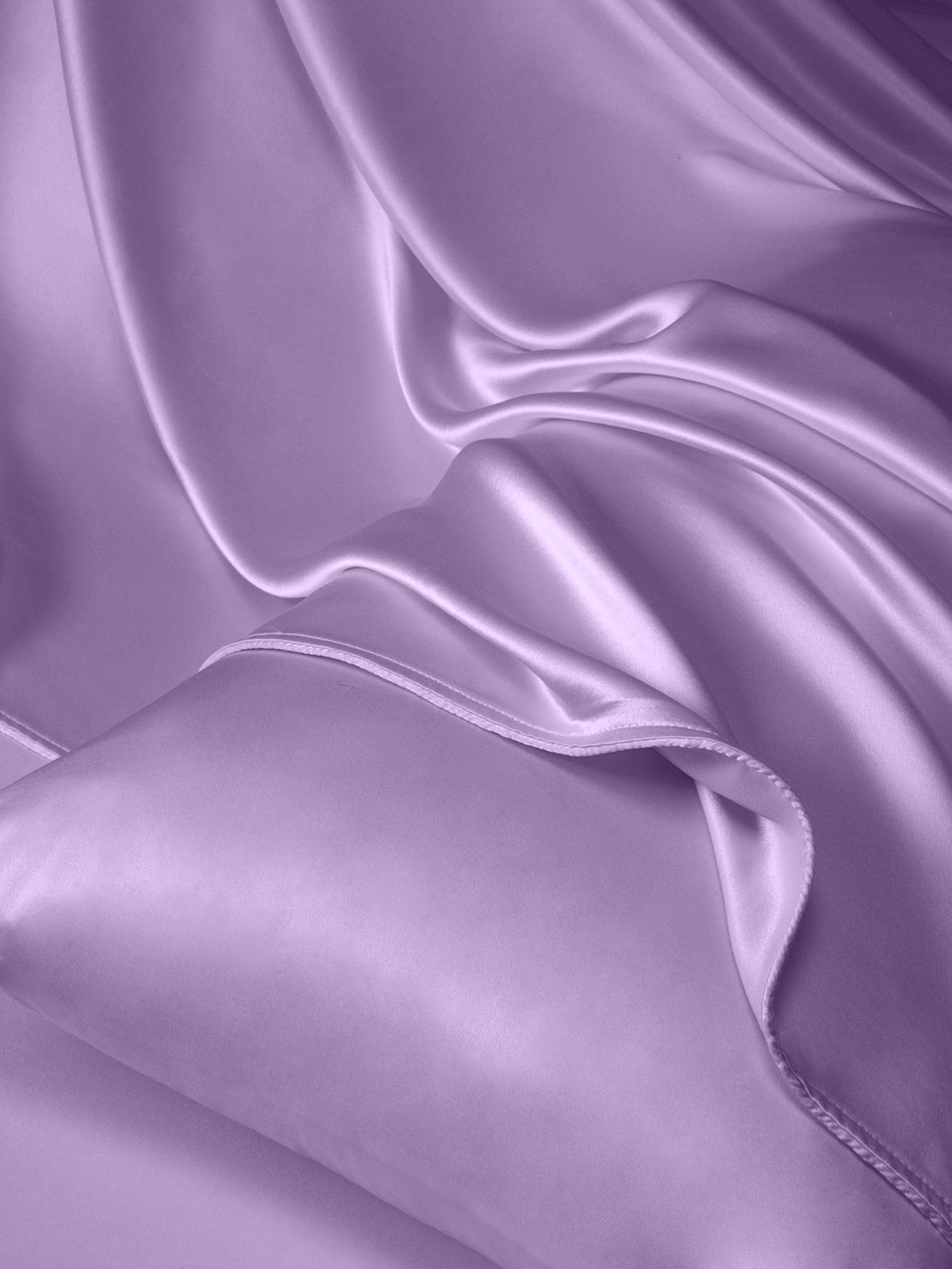 [Lavender] SilkSilky-AU 19Momme Bedding Set 006