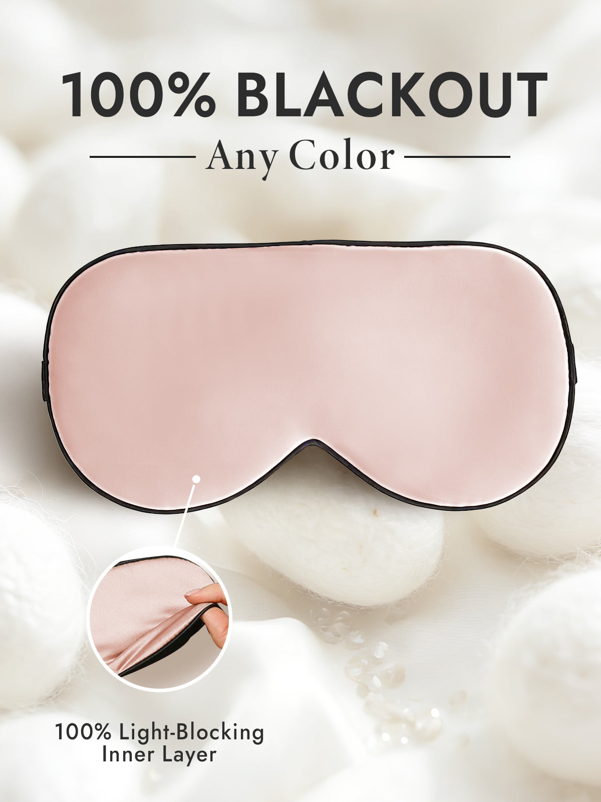 [Pink] SilkSilky-AU 19Momme Pure Silk Eye Mask 001