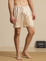 [Champagne] SilkSilky-AU 19Momme Mens Sleep Bottoms 003