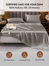 [Gray] SilkSilky-AU 30Momme Pillowcase 007