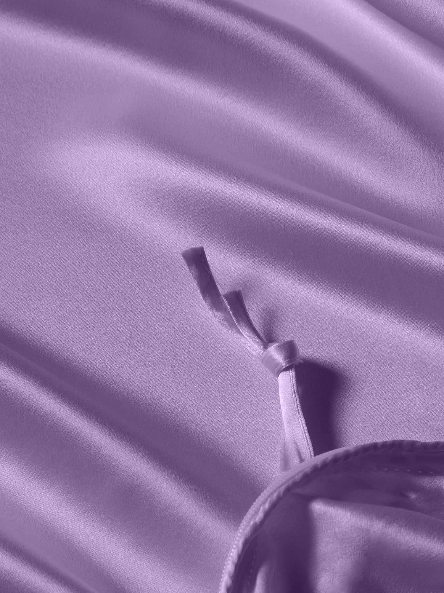 [Lavender] SilkSilky-AU 19Momme Bedding Set 004