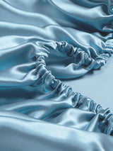[Light Blue] SilkSilky-AU 19Momme Bedding Set 003