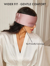 [Pale Mauve] SilkSilky-AU Sleep Mask 005