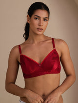 [Wine] SilkSilky-AU Bra 004