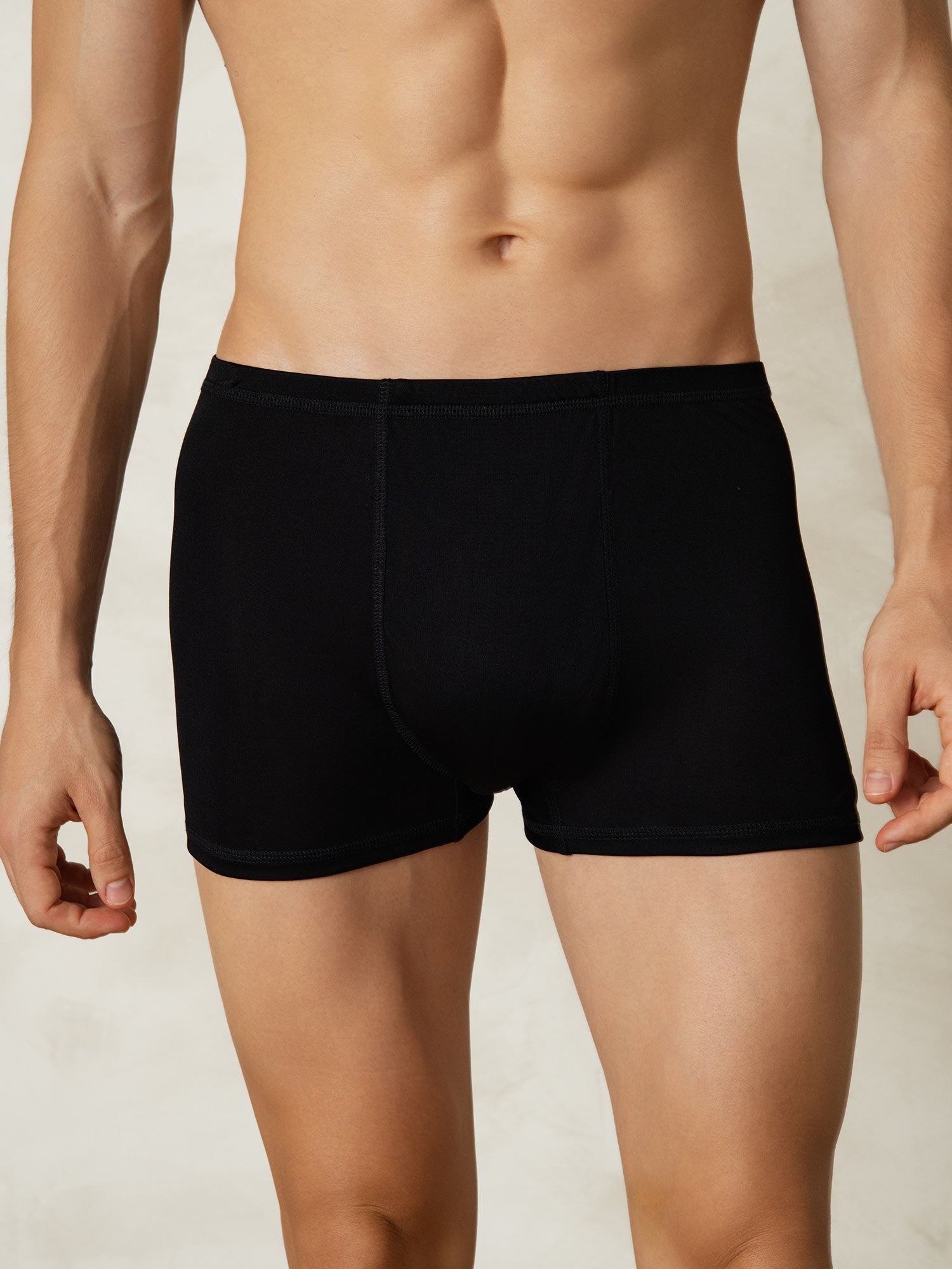 [Black] SilkSilky-AU Silk Knitted Mens Underwear 004