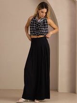 [Black] SilkSilky-AU Women's Pants 007