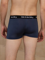 [Dark Blue] SilkSilky-AU 100% Silk Jersey Mens Underwear 002