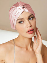 [Pink] SilkSilky-AU Sleep Cap 001