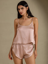 [Tuscany] SilkSilky-AU Spaghetti Strap Camisole Set 006