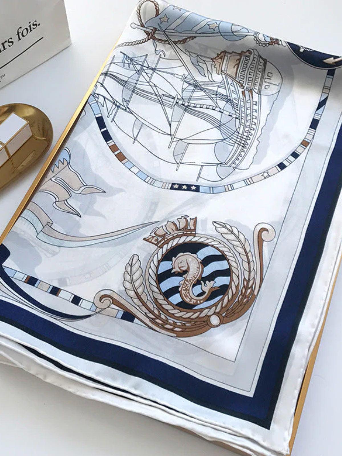 [P007] SilkSilky-AU Pure Silk Scarf 003,