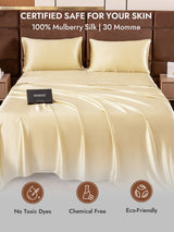 [Ivory] SilkSilky-AU 30Momme Pillowcase 007