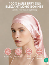 [Light Pink] SilkSilky-AU Sleep Cap 002