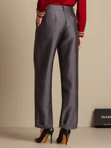 [Gray] SilkSilky-AU Women's Pants 002