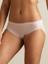 [Pale Mauve] SilkSilky-AU 100% Silk Jersey Panty 001