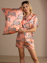 [Pink Cat] SilkSilky-AU Pillowcase 001