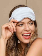[Silver] SilkSilky-AU Sleep Mask 002