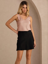 [Tuscany] SilkSilky-AU Sleeveless V Neck Camisole 005
