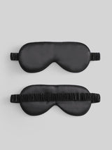 [Black] SilkSilky-AU Sleep Mask 005