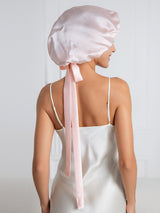 [Light Pink] SilkSilky-AU Sleep Cap 003