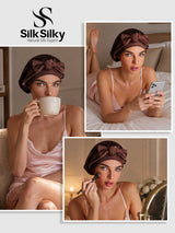 [Coffee] SilkSilky-AU Sleep Cap 006