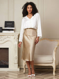 SilkSilky-AU-19Momme-Pure-Silk-Skirt-Champagne-001