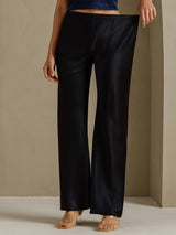 [Black] SilkSilky-AU Women's Pants 004
