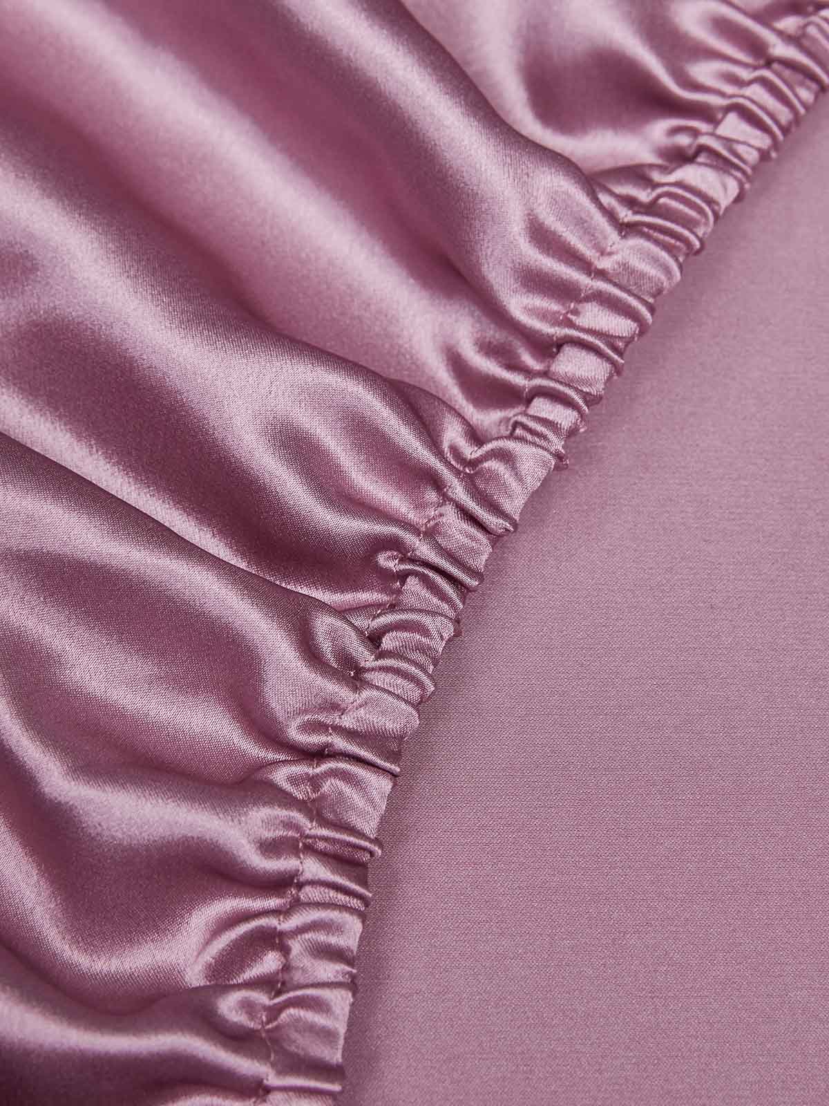 [Pale Mauve] SilkSilky-AU 22Momme Bedding Set 004