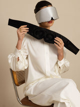 [Light Gray] SilkSilky-AU Sleep Mask 001