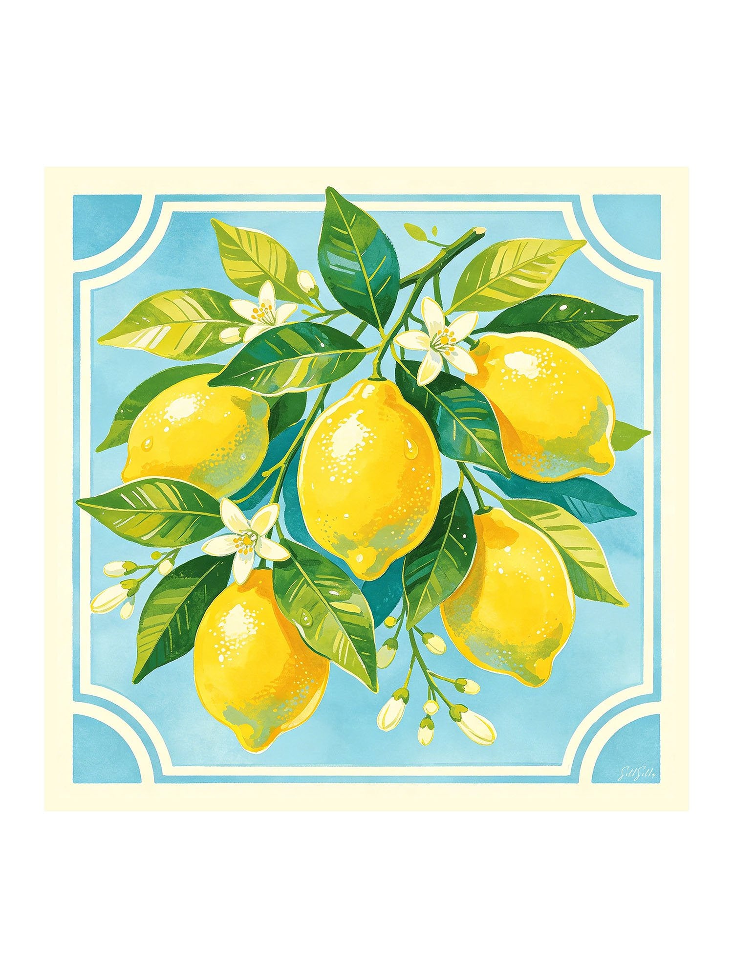 [Blue Lemon] SilkSilky-AU Scarf 001